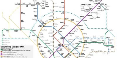 Smrt ट्रेन का नक्शा