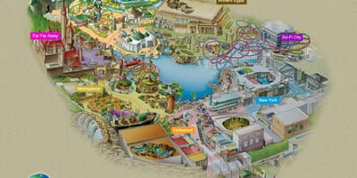Resorts world sentosa का नक्शा